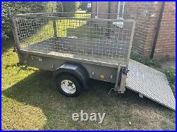 Ifor Williams P6e Trailer with Ramp & Mesh Sides