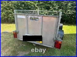 Ifor Williams P6e Trailer with Ramp & Mesh Sides