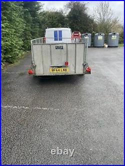 Ifor Williams P8e Trailer with mesh sides & ramp