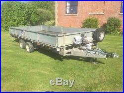 Ifor Williams Pant / Car Trailer 3500kg, LM167 with 8' ramps