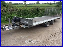 Ifor Williams TB tilt bed car transport trailer No Vat