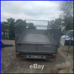 Ifor Williams TT126G tipping trailer with caged sides & cover no VAT