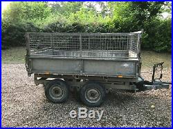 Ifor Williams TT85G Tipper Tipping Trailer With Cages Electric Tip 8 x 5