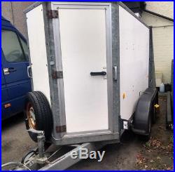 Ifor Williams box trailer BV84 twin axel braked
