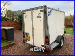 Ifor Williams box van bv 84 trailer. Taxi coach storage, show market trader
