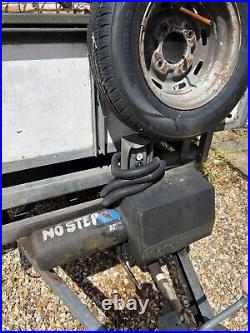 Ifor Williams tipper trailer with added electric lift