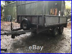 Ifor Williams trailer 8ft by 5ft with ladder rack