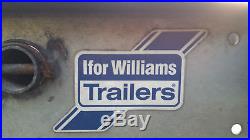 Ifor Williams twin axle car transporter
