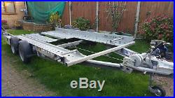 Ifor Williams twin axle car transporter(With free delivery see description)