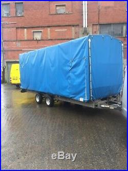 Ifor william trailer enclosed car quad removal box trailer 18ft shuttle