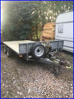 Ifor williams 16ft beavertail trailer LM166/B car transporter 8ft ramps