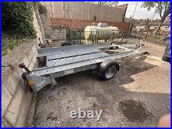 Ifor williams CT115 with spare wheel and hitch lock S/N 784008 trailer small car