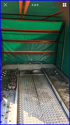 Ifor williams CT177 car transport trailer enclosed covered trailer. Tilt bed