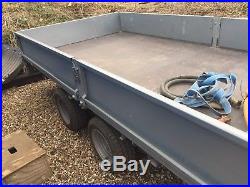 Ifor williams Flatbed Trailer Now With Rear 8 Ft Ramps