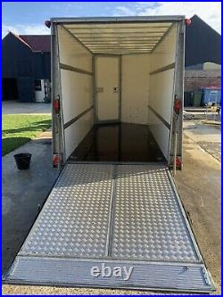 Ifor williams box trailer bv126 7ft High Inside