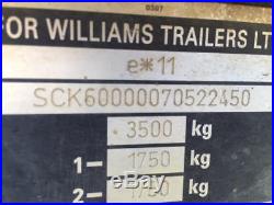 Ifor williams car trailer