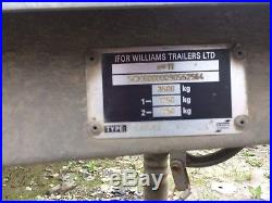 Ifor williams car transporter trailer CT177