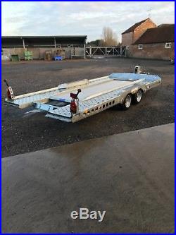 Ifor williams car transporter trailer CT177 immaculate