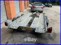 Ifor williams car transporter trailer Twin Axle 13ft 400 cm x 6ft 185cm