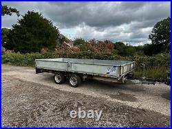 Ifor williams lm146 flat bed trailer New bearings and brakes