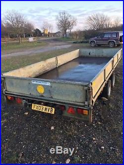Ifor williams lm166 Flatbed Trailer