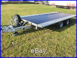 Ifor williams tiltbed car transporter trailer tb4621-352 prg brian james