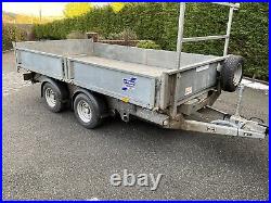 Ifor williams tipping trailer used