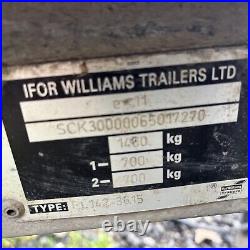 Ifor williams trailer 12'x5'1 Brakes