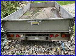 Ifor williams trailer 3500kg Twin Wheel with Sides And Tail Gate