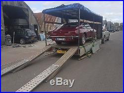 Ifor williams trailer covered 16ft with sides lm166 flat bed car trailer