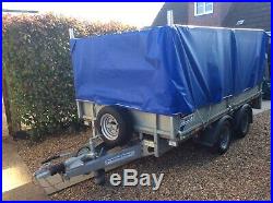 Ifor williams twin axle trailer 2700kg Lm105g (10ftx 5ft6) cage, cover