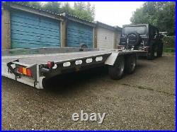 Indespension 14FT Car Trailer CT27147 2700KG Twin Axle Transporter