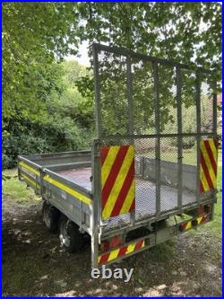 Indespension 4 wheel plant trailer 10 X 6 feet 2700kg load ramp tailgate