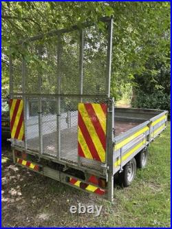 Indespension 4 wheel plant trailer 10 X 6 feet 2700kg load ramp tailgate