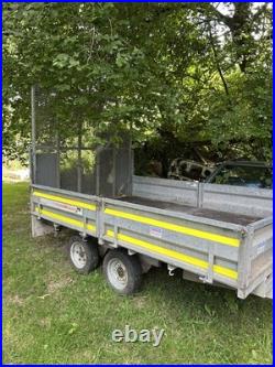 Indespension 4 wheel plant trailer 10 X 6 feet 2700kg load ramp tailgate