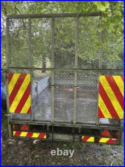 Indespension 4 wheel plant trailer 10 X 6 feet 2700kg load ramp tailgate