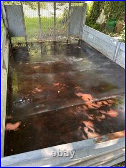 Indespension 4 wheel plant trailer 10 X 6 feet 2700kg load ramp tailgate