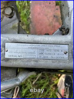 Indespension 4 wheel plant trailer 10 X 6 feet 2700kg load ramp tailgate