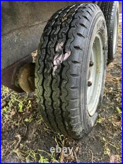 Indespension 4 wheel plant trailer 10 X 6 feet 2700kg load ramp tailgate