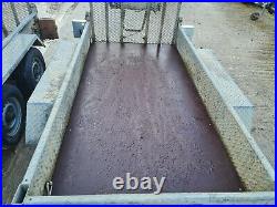 Indespension 8 foot x 4 foot Plant Trailer Excavator Dumper Choice £1,050 + vat