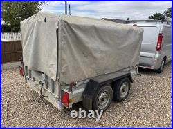 Indespension 8ft x 5ft General Purpose Trailer + Ramp + Mesh Sides 2700KG