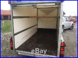 Indespension Box Trailer 10x5 Twin Wheel Not Ifor Williams