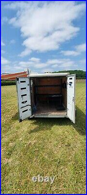 Indespension Box Trailer, Twin Axle. Little use, good condition, with awning