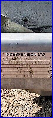 Indespension Box Trailer, Twin Axle. Little use, good condition, with awning