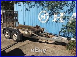 Indespension Challenger Twin Axle Plant Digger Transporter Trailer Inc Ramp