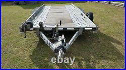 Indespension Ct27167 16ft Twin Axle Car Transporter Trailer