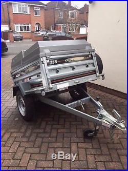 Indespension DAXARA 158 trailer with ABS gas lift lid and extras