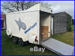 Indespension Tow A Van box trailer
