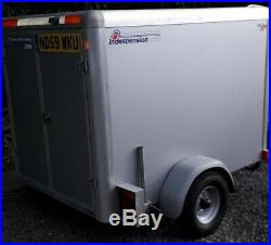 Indespension Tow a Van 6ft x 4ft x 4ft 750kg Lockable Box Trailer