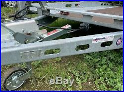 Indespension Twin Axle Car Trailer with winch